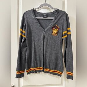 Warner Bros. Gray Gryffindor Cardigan